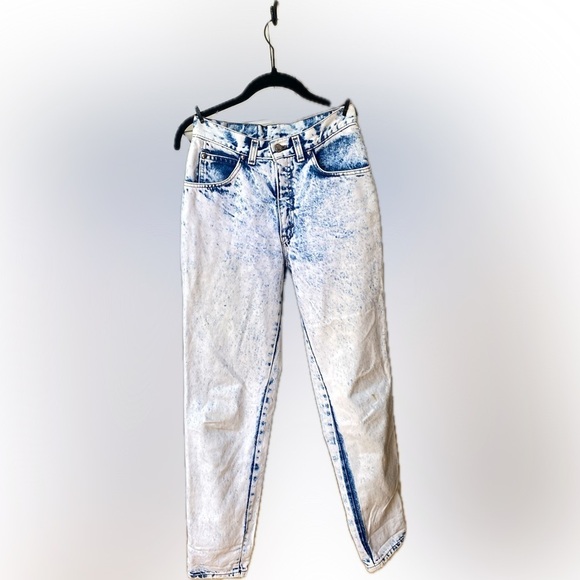 Vintage 80s Levi's 900 Series Acid Wash Women’s Jeans Size 7 - Picture 1 of 16